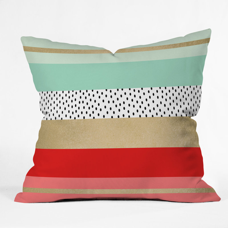 Housse et insert de coussin extérieur d'extérieur, 16 po x 16 po
