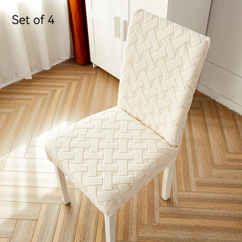 Housse pour chaise de salle à manger en polyester