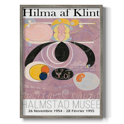 «Klint Museum Posters II», reproduction encadrée - bois massif