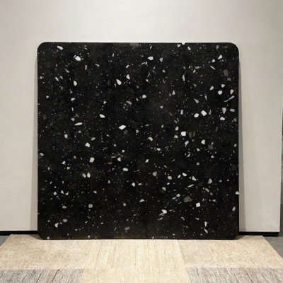 24" Terrazzo Tabletop Only – Commercial & Residential Use For Café, Restaurant, Patio, Balcony & Small Dining Spaces