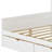 Wooden L-Shape Daybed With Seven Storage Cabinets And Two Storage Drawers, Multi-Functional Bed With Study Desk And Built-In Bookshelf-812588575