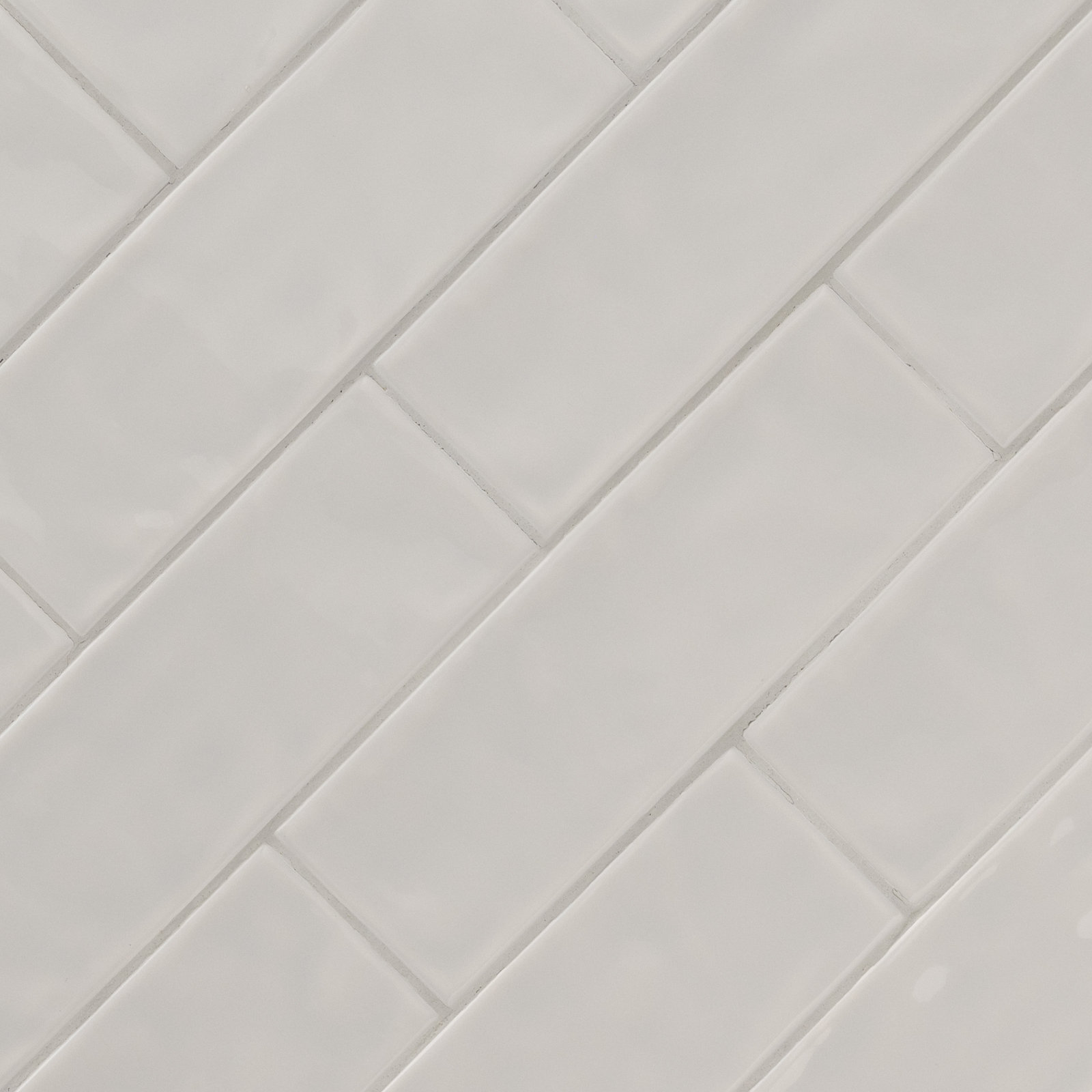 Metrola 4 in. x 12 in. Glossy Ceramic Subway Wall Tile, Ashen