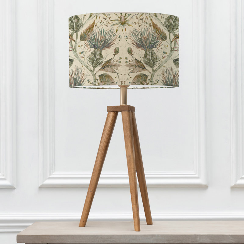 Aratus Wood Tripod Lamp, Auburn