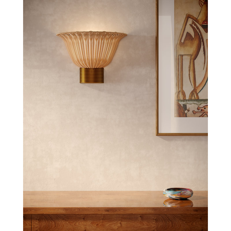 Éclairage pour meuble-lavabo mural 14 po Billie, Doré