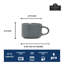 Wazee Matte Oversized 22 oz Mug-511461425