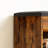 Shoe Bench Entryway Rack w/ Padded Cushion for Hallway, Rustic Brown