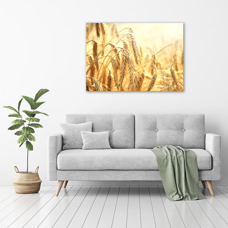 Grain - Wrapped Canvas Print