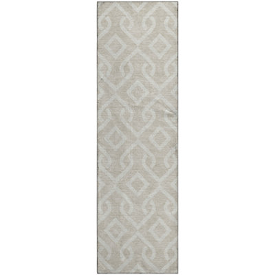 Premium Machine Washable Cerrito Beige Rug