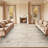 8'X10' Washable Floral Area Rug with Non-Slip Backing Green-118230706-122570919