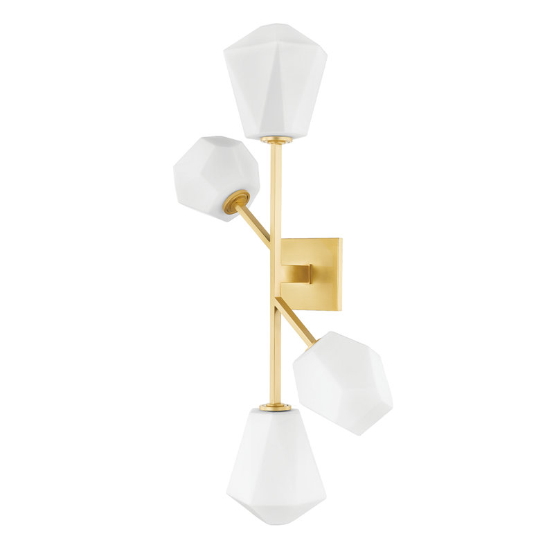 Tring Wall Sconce by PEMBROOKE & IVES, Aged Brass