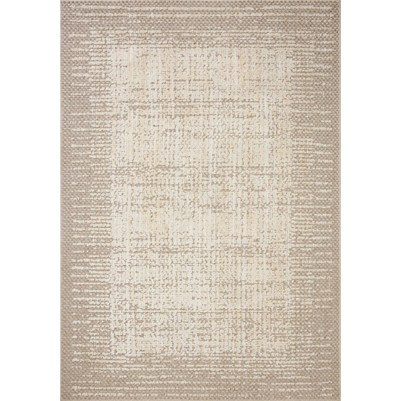 Amber Lewis x Loloi Bexley Natural / Taupe Area Rug, Rectangle 7'10" x 10'