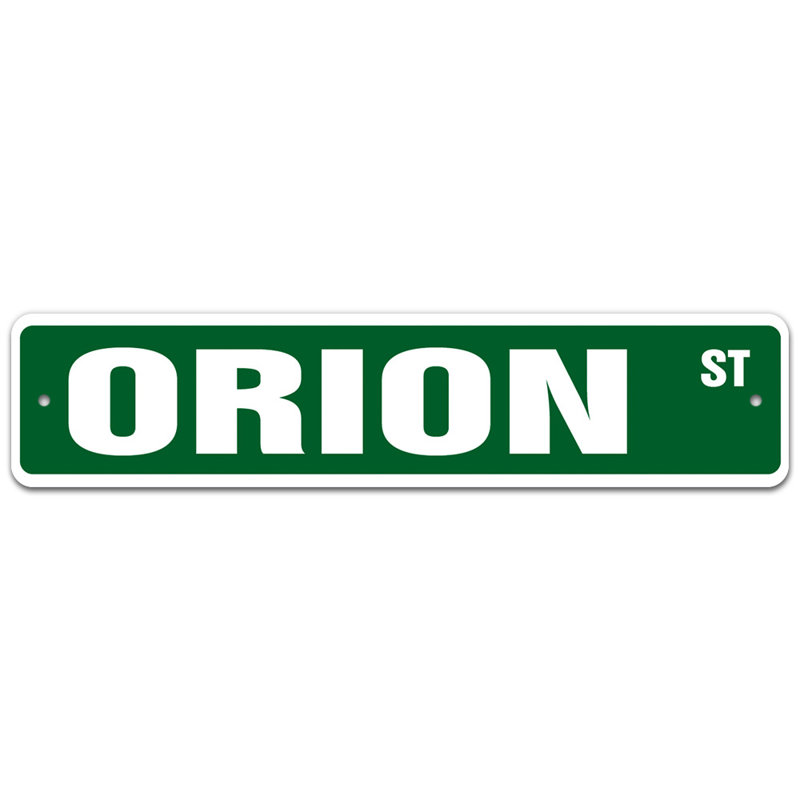 Plaque de rue Oxnard, H 8 po x l 36 po x P 0,1 po