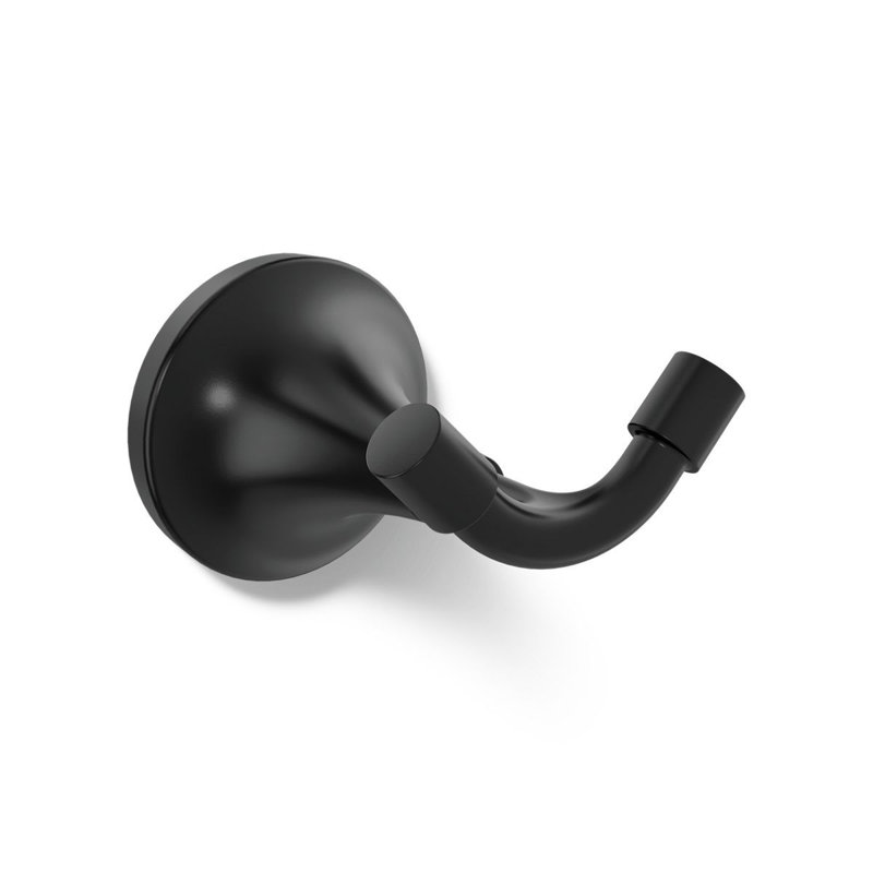 Tone Wall Mounted Robe Hook, Matte Black