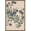 Floral Woodblock Print I Framed-44383207
