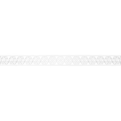 46 3/8"W x 4"H x 3/8"T Blume Fretwork Moulding, Architectural Grade PVC