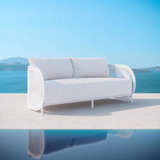 Kamari 77.17" Wide Outdoor Reversible Patio Sofa with Cushions