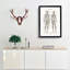 Human Anatomy in German - Picture Frame Drawing Print-55763859-55763862