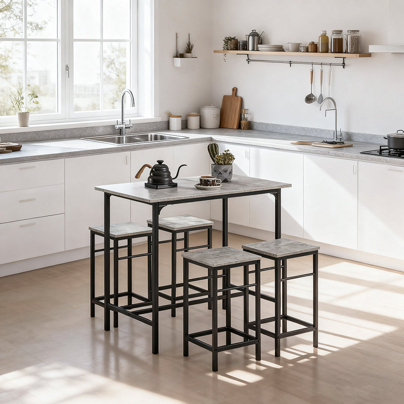 Tatti 100 cm Bar Set Bar Cabinet