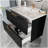 075 cabinet black without sink
