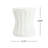 Outdoor Round Concrete Antique White Side Table,Living Room Mgo End Table