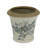 5.3X5.3X5.1" Ceramic Planter With Floral Pattern, Set Of 4