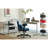Linen Blue Office Chair With Adjustable Height, 360 Swivel, And Ergonomic Design, Larger For Stability, Extra Neck Pillow Modern , Features, Ideal Indoor Work Relaxation-727063875