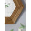 Miroir hexagonal 18,5 "x 18,5" avec cadre en bois naturel-845249993