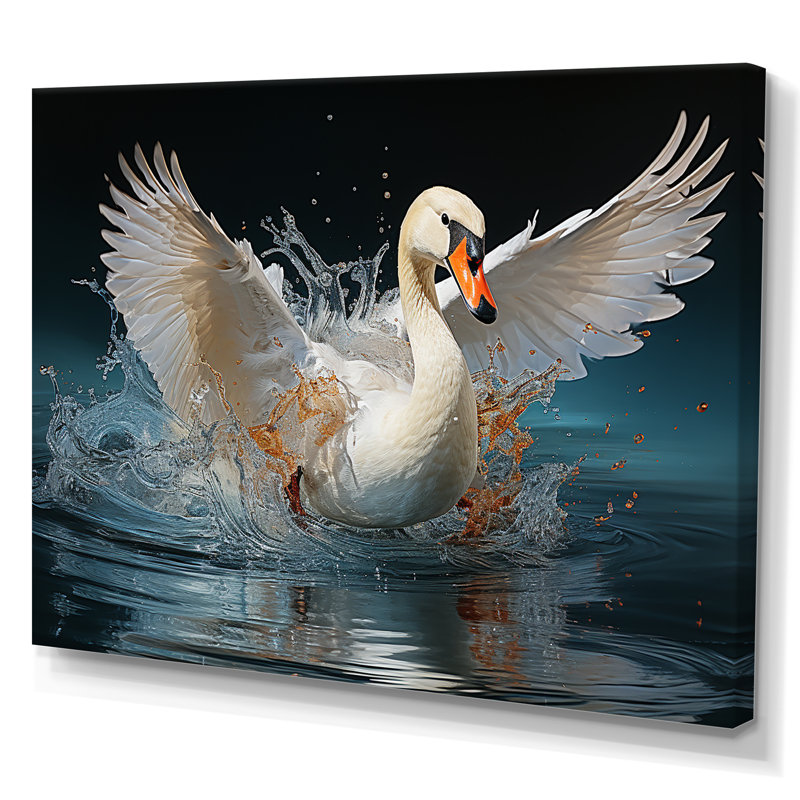 Saw Elegance In Motion sur toile, Toile tendue, H 34 po x l 44 po x P 1,5 po