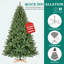 Artificial Christmas Tree with Wooden Stand-1793110766