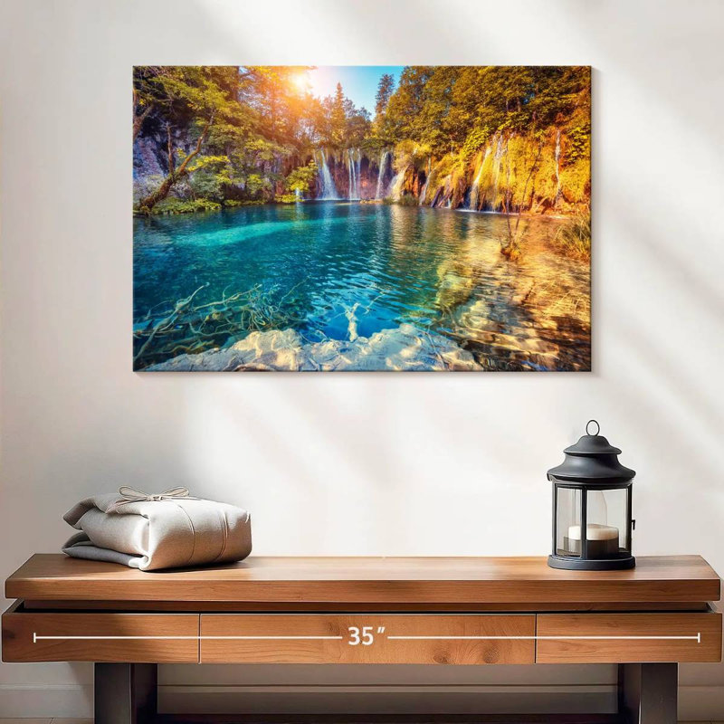 Parc national Alvord Plitvice Lakes, H 16 po x l 24 po