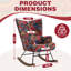 Marita Solid Wood Rocking Chair-2016148893