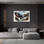  «Soaring Bald Eagle 2» par Rey Klimt, art mural en verre acrylique, 36 po x 24 po