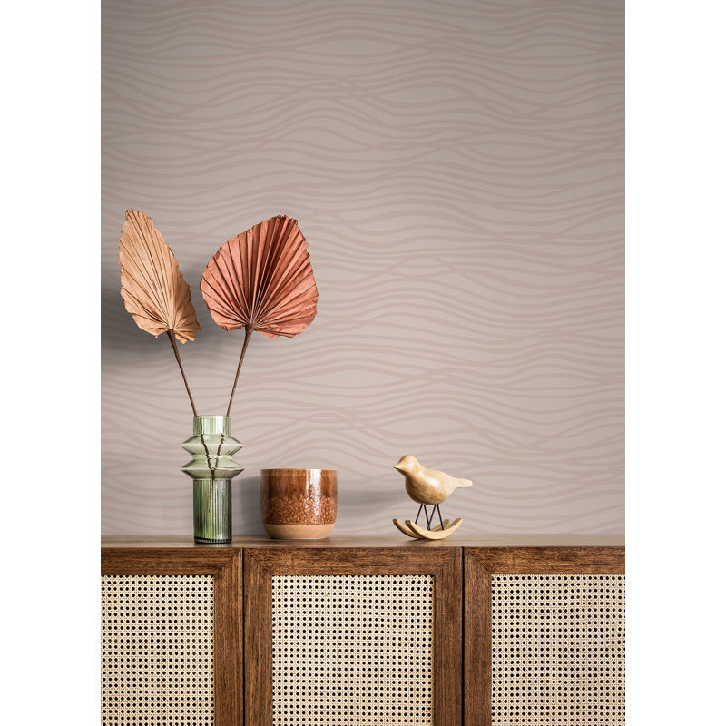 Abstract Wallpaper Double Roll, Gray
