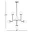 Newport 8-Light Chandelier