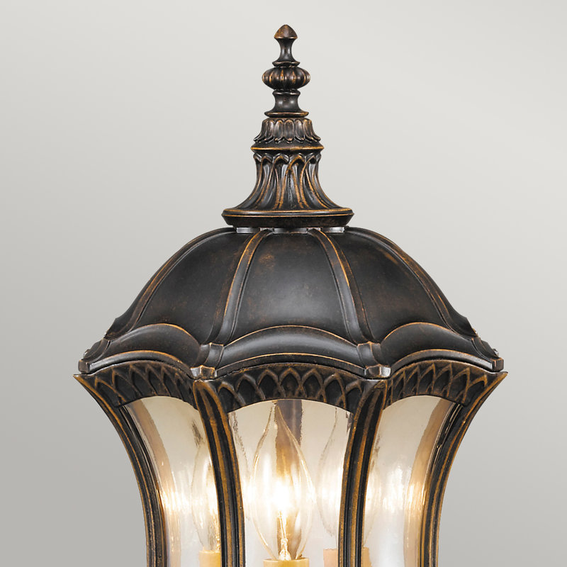 Watchet Mirrored Pier Mount Light