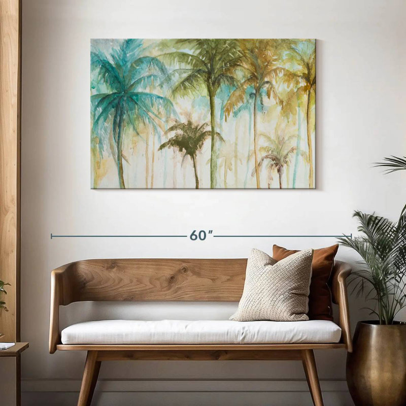 Harnek Watercolor Palms I