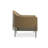 Rebound 30.5" Wide Tufted Genuine Leather Barrel Chair-114657372