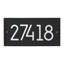 Rectangle Modern Personalized 1-Line Wall Address Plaque-1288426228-1288426190