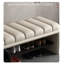 Modern & Contemporary Solid Wood Leather Upholstered Shoe Storage Bench-368071016