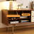 Solid Wood TV Cabinet Cherry Wood-122534093