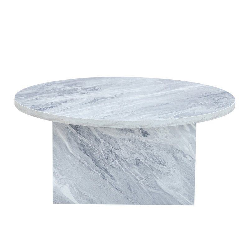 Round Coffee Table, Gray