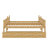 Space-Saving Wooden Bunk Bed With Trundle And Detachable Two Beds-331900575