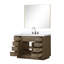 Ensemble de meuble-lavabo simple 48 "avec miroir-82319056-112730267