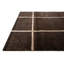 Tapis brun foncé Jahiem