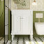 Meuble-lavabo simple avec plateau Dudziak