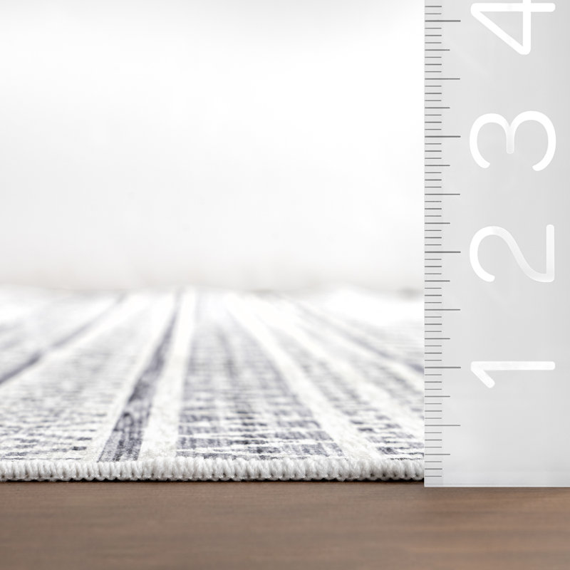 Tapis lavable à la machine Loon Peak® Juni Southwestern SplashGuard, Rectangulaire 8 pi x 10 pi