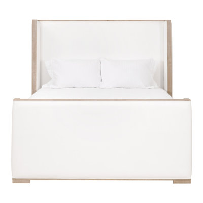 Merdith Upholstered Wingback Bed