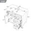Meuble-lavabo 36 po avec lavabo en céramique et 4 tiroirs-2053320666