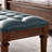 Blue Upholstered Bench-111791198-111791200