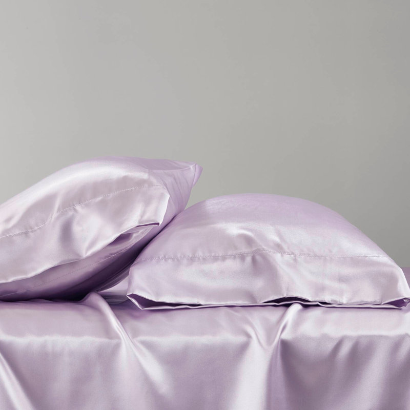 6 PCSSoft Bedding Sets, Queen Duvet Cover + 5 Additional Pieces, Purple